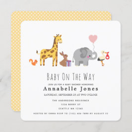 Invitación a Baby Shower para animales de compañía