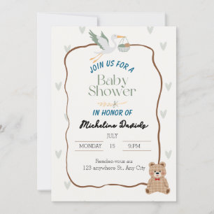 Invitación a Baby Shower para animales de compañía