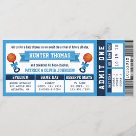 Invitación a Baby Shower para entradas deportivas,