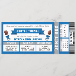 Invitación a Baby Shower para entradas deportivas,