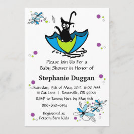 Invitación a Baby Shower para gatitos