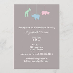 Invitación a Baby Shower para móviles