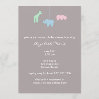 Invitación a Baby Shower para móviles