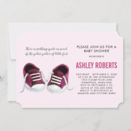 Invitación a Baby Shower para personas que practic