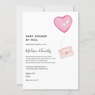 Invitación a Baby Shower por correo