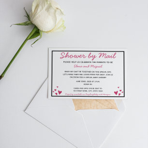 Invitación a Baby Shower por correo