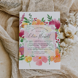 Invitación a Baby Shower por disquetes de Californ