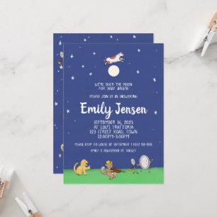 Invitación a Baby Shower por la rima de la enferme