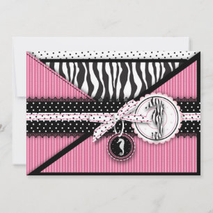 Invitación a Baby Shower por sensación de caballit