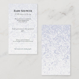 Invitación a Baby Shower | Tarjeta elegante de rif