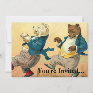 Invitación a bailar osos