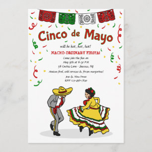 Invitación a bailarinas de Cinco de Mayo