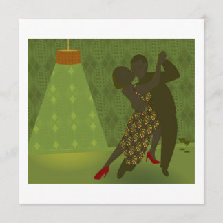 Invitación a baile retro