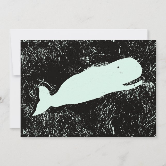 invitación a ballenas blancas (Anverso)