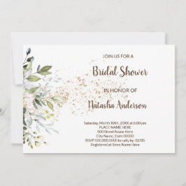 Invitación a bañarse en una novia con hierbas y ve