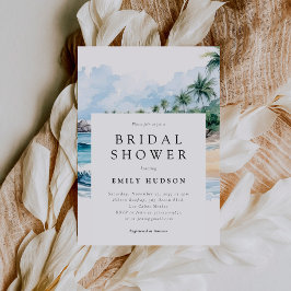 Invitación a bañarse en veranos tropicales de play