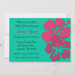 Invitación a bañarse por Hibiscus Tropical