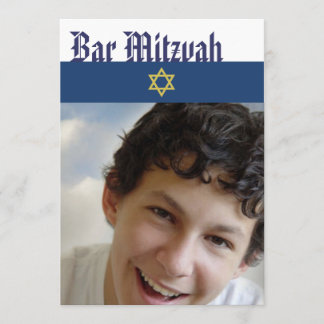 Invitación a Bar Mitzvah