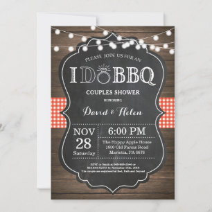 Invitación a barbacoa Boda ruso compromiso
