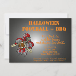 Invitación a barbacoa de Halloween