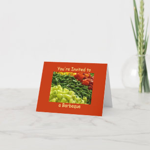 Invitación a barbacoa de Hot Peppers