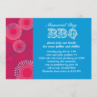Invitación a barbacoa por el Día de la Conmemoraci