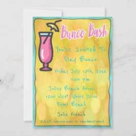 Invitación a Bash Casual Bunco