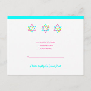 Invitación a Bat Mitzvah Marissa Malka RSVP