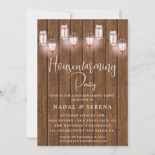 Invitación a BBQ Mason Jar (Anverso)