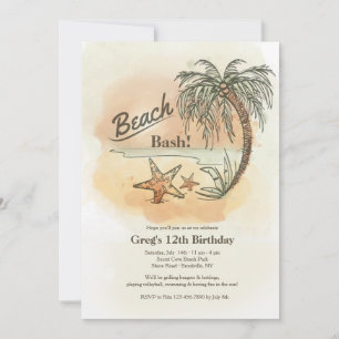 Invitación a Beach Bash