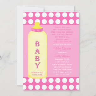 Invitación a bebé de poema de Baby Shower