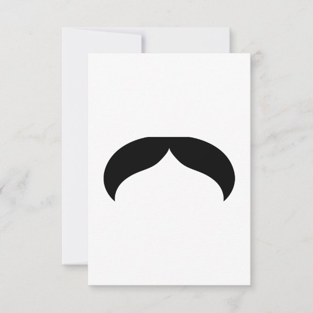 Invitación a bigote (Anverso)