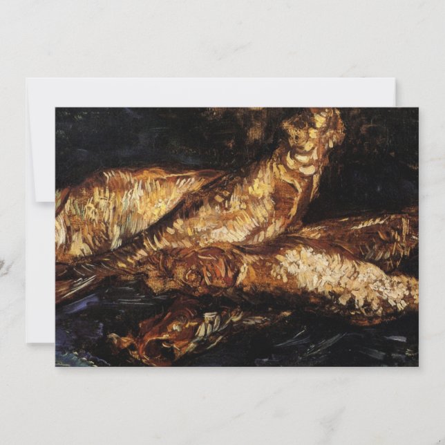 Invitación a Bloaters de Bodegón por Vincent van G (Anverso)