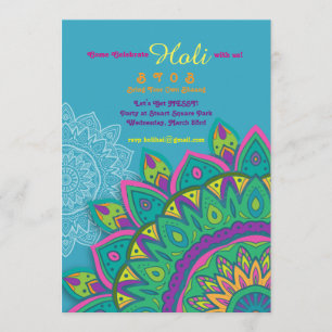 Invitación a Blue Holi