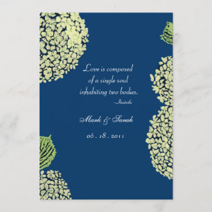 Invitación a Blueberry Hydrangea