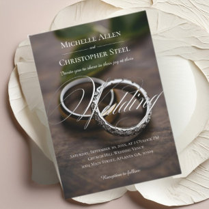 Invitación a Boda de guiones modernos