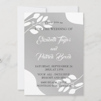 Invitación a bodas