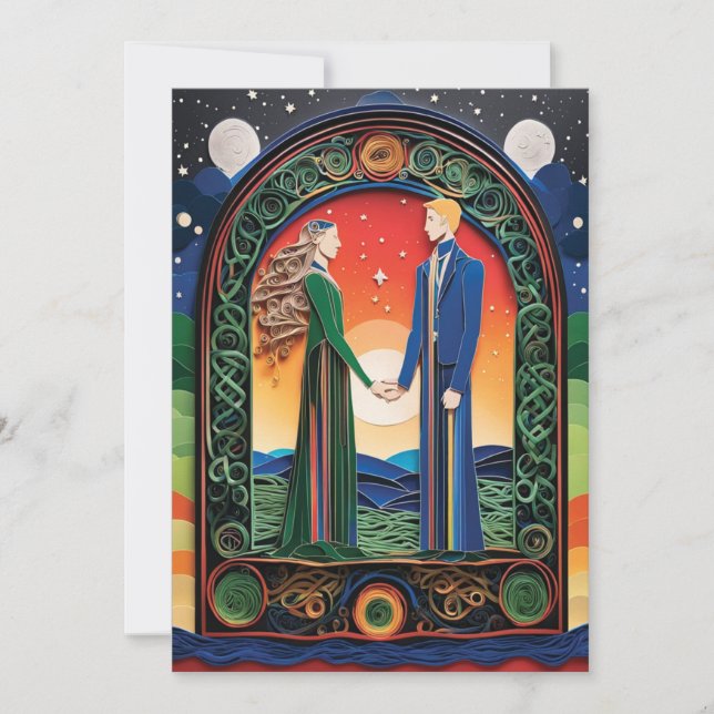 Invitación a bodas (Anverso)