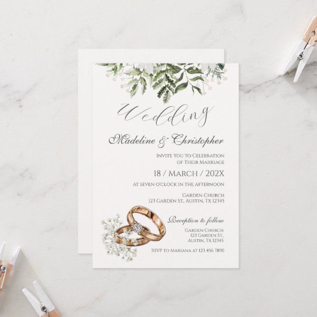 Invitación a bodas (Anverso/Reverso In Situ)