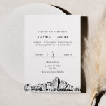 Invitación a bodas en el Skyline de San José con f<br><div class="desc">El Skyline Collection es un impresionante surtido de horizontes de ciudad meticulosamente esbozados que capturan la esencia de paisajes urbanos icónicos. Perfectamente adaptada para bodas metropolitanos o bodas de destino por igual, esta colección encarna el encanto intemporal de los paisajes urbanos y le aporta un toque elegante a su día...</div>