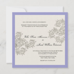 Invitación a bodas inspiradas en la cosecha de per