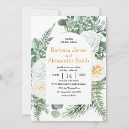 Invitación a Boho Bouquet acuarela