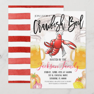 Invitación a Boil de Cangrejos de Río