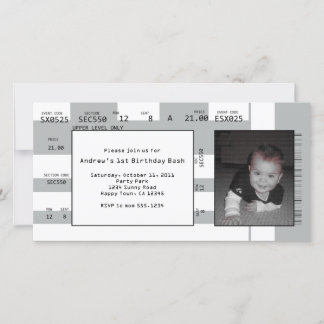 Invitación a boletos deportivos