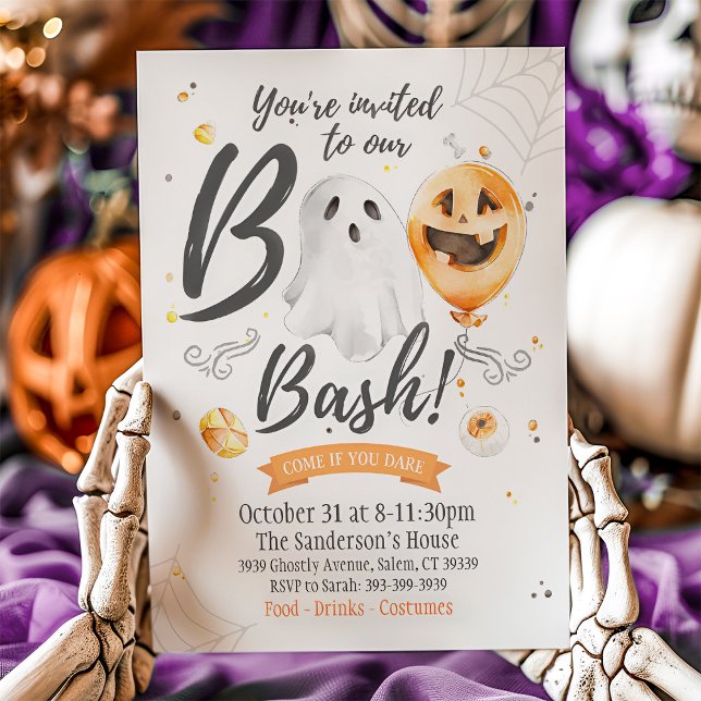 Invitación a Boo Bash, Invitación a Halloween (Subido por el creador)