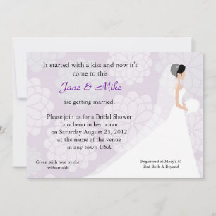Invitación a Bridal Shower