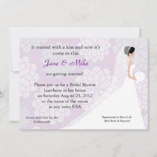 Invitación a Bridal Shower