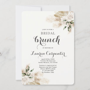 Invitación a Brunch Boho Bridal Shower