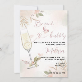 Invitación a Brunch & Bubbly