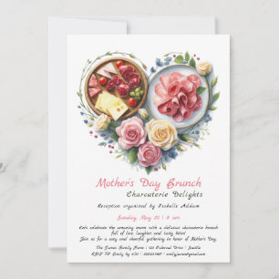 Invitación a Brunch de Charcutería del Día de la M
